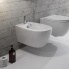 Bidet wall-mounted  4All | 540x360x270 mm | Brick mattte