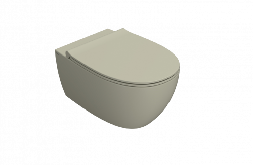 Wall-mounted toilet WC 4ALL | 540x360x330 mm | Cashmere mattte