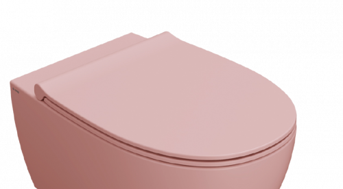 Toilet seats 4ALL | 360x450 mm | SlowClose | Pink mattte