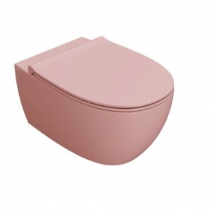 Wall-mounted toilet WC 4ALL | 540x360x330 mm | Pink mattte