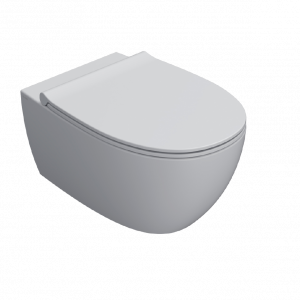 Wall-mounted toilet WC 4ALL | 540x360x330 mm | Light grey mattte