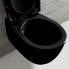 Wall-mounted toilet WC 4ALL | 480 x 370 x 335 | Black mattte | Rimless