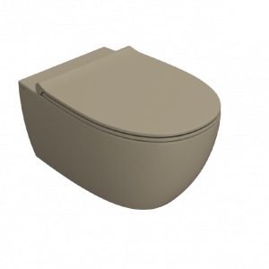 Wall-mounted toilet WC 4ALL | 540x360x330 mm | Pearl mattte