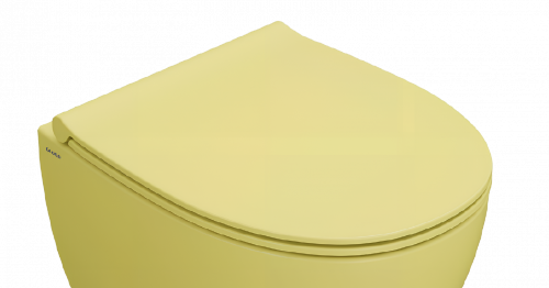 Toilet seats 4ALL | 430 x 375 | SlowClose | Mustard yellow mattte