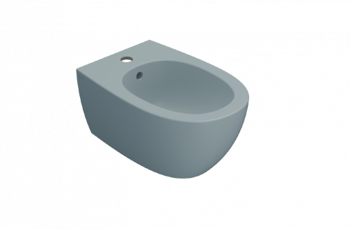 Bidet wall-mounted  4All | 540x360x270 mm | Blue mattte