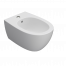 Bidet wall-mounted  4All | 540x360x270 mm | White mattte