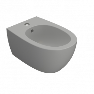 Bidet wall-mounted  4All | 540x360x270 mm | Light grey mattte