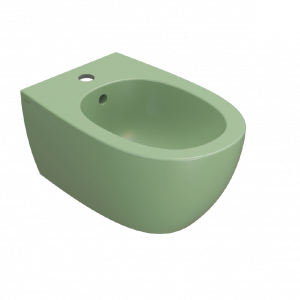 Bidet wall-mounted  4All | 540x360x270 mm | Lime mattte