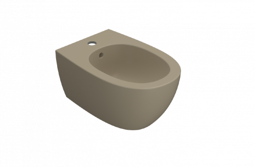 Bidet wall-mounted  4All | 540x360x270 mm | Pearl mattte