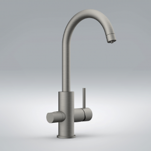 Sink faucet  lever with spray jet | brushed nickel mattte