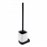 Toilet brush with a ceramic vessel Nikau | black matte