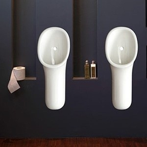 Standing urinal OLIVIA 330 x 300 x height 1030 white