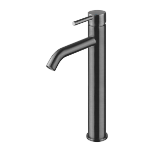 Standing washbasin faucet | lever | high | graphite | MOLLE