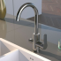 Sink faucet lever with spray jet | chrome