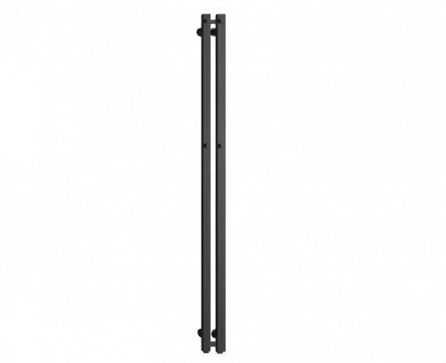 Radiator Pluto | 105x1500 mm | black structural mat