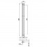 Radiator Pluto | 105x1500 mm | white gloss