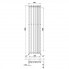 Radiator Pluto | 385x1500 mm | silver gloss