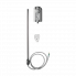 Termostat EL 05E metalická stříbrná