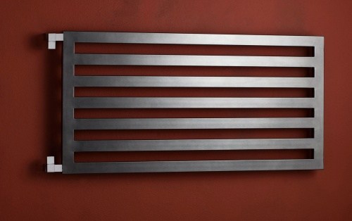 Darius radiator | 600x1500 mm | black structural mat