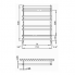 Radiator Ulysses | 900x838 mm | white gloss