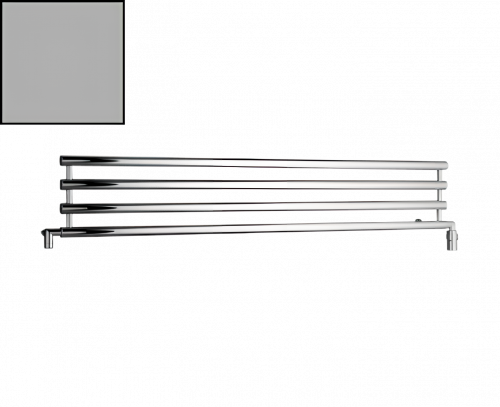 Radiator Rosendal | 950x266 mm | brushed stainless steel