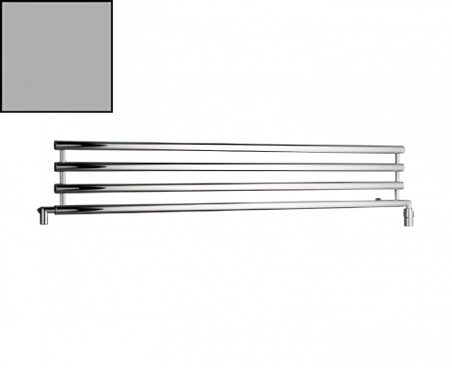 Radiator Rosendal | 1500x266 mm | brushed stainless steel