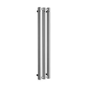 Radiator Rosendal massive | 292x1500 mm | brushed stainless steel