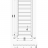 Radiator Galeon | 500x1280 mm | white gloss