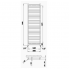 Sorano radiator | 600x1630 mm | brushed stainless steel