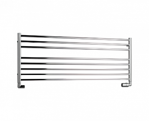 Sorano radiator | 905x480 mm | brushed stainless steel