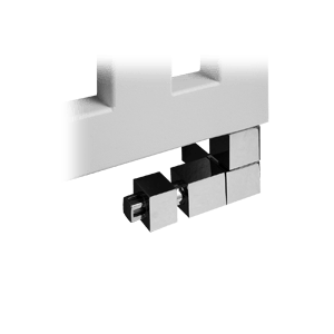 Ventil CUBE levé + termostatická hlavice chrom