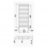 Avento radiator | 500x1210 mm | white gloss