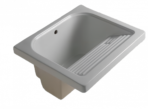 Kitchen sink PIAVE | 610 x 530 x 410 | white