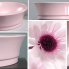 Sinks IDEA 420 x 420 x 180 mm | vessel sinks | rectangular | Pink mattte