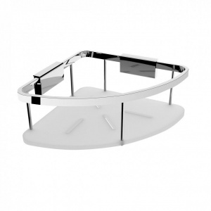 IXI KIBO Shelf | corner | chrome