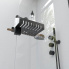 Metal shelf for NIMCO shower corner glass | black