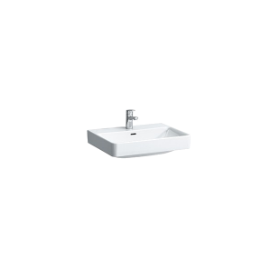 Washbasin PRO S | 600 x 465 x 95 white | ground bottom edge