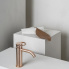 Smile Sink lever faucet, upright | 140 | rose gold cut