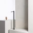 External part | Washbasin faucet Smile | lever | solitary | black mat