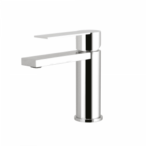 Converse Plus Sink lever faucet, upright | 160 | black brushed chrome