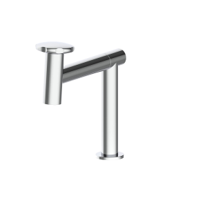 Stojanová batéria k umývadlu | páková | nízke | chróm brúsený | HAMMER