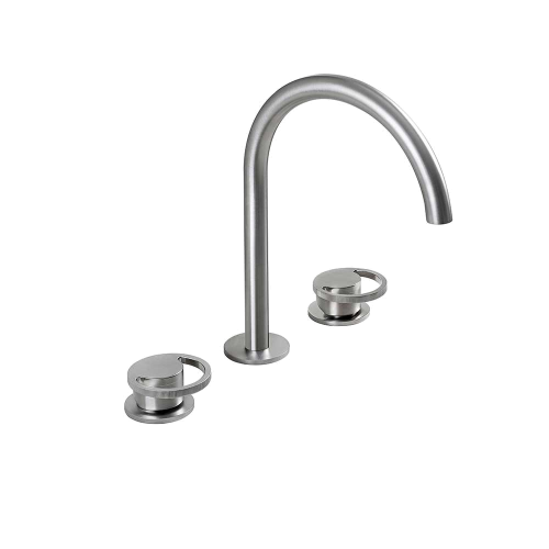 Washbasin faucet Smile | stand faucet | three-element | polished chrome