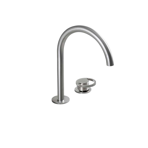 Washbasin faucet Smile | two-element | white matte