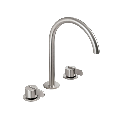 Wash basin faucets Swing | stand faucet | three-element | brushed brass