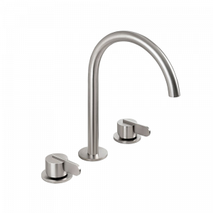 Wash basin faucets Swing | stand faucet | three-element | brushed brass