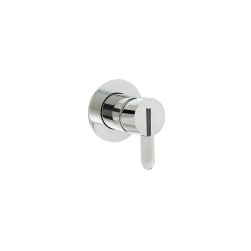 External part | Concealed module SWING | lever one-way | brushed chrome