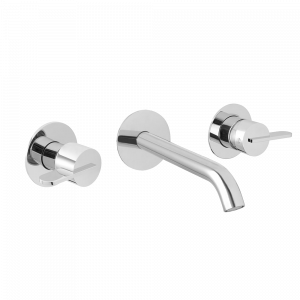 External part | Basin faucet SWING | concealed faucet | three-element | 175 | white mat