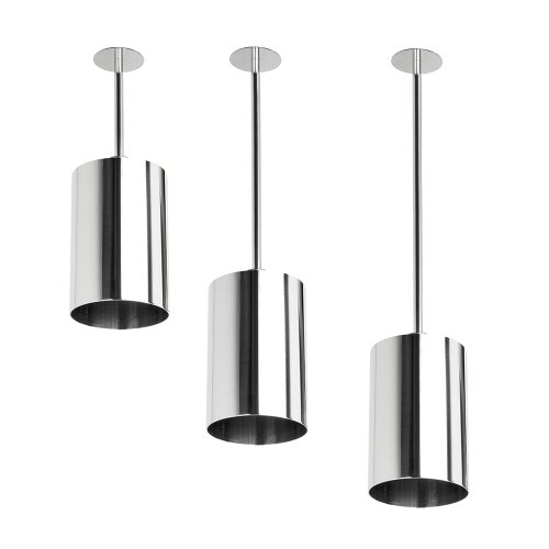 Overhead shower Ø100 | shoulder 200 | chrome gloss