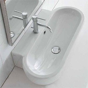 Vessel sink Bowl+ | 700 x 370 x 160 | white