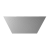 Vstavaná sprchová hlavica GEN - štvorcová 600x600 mm